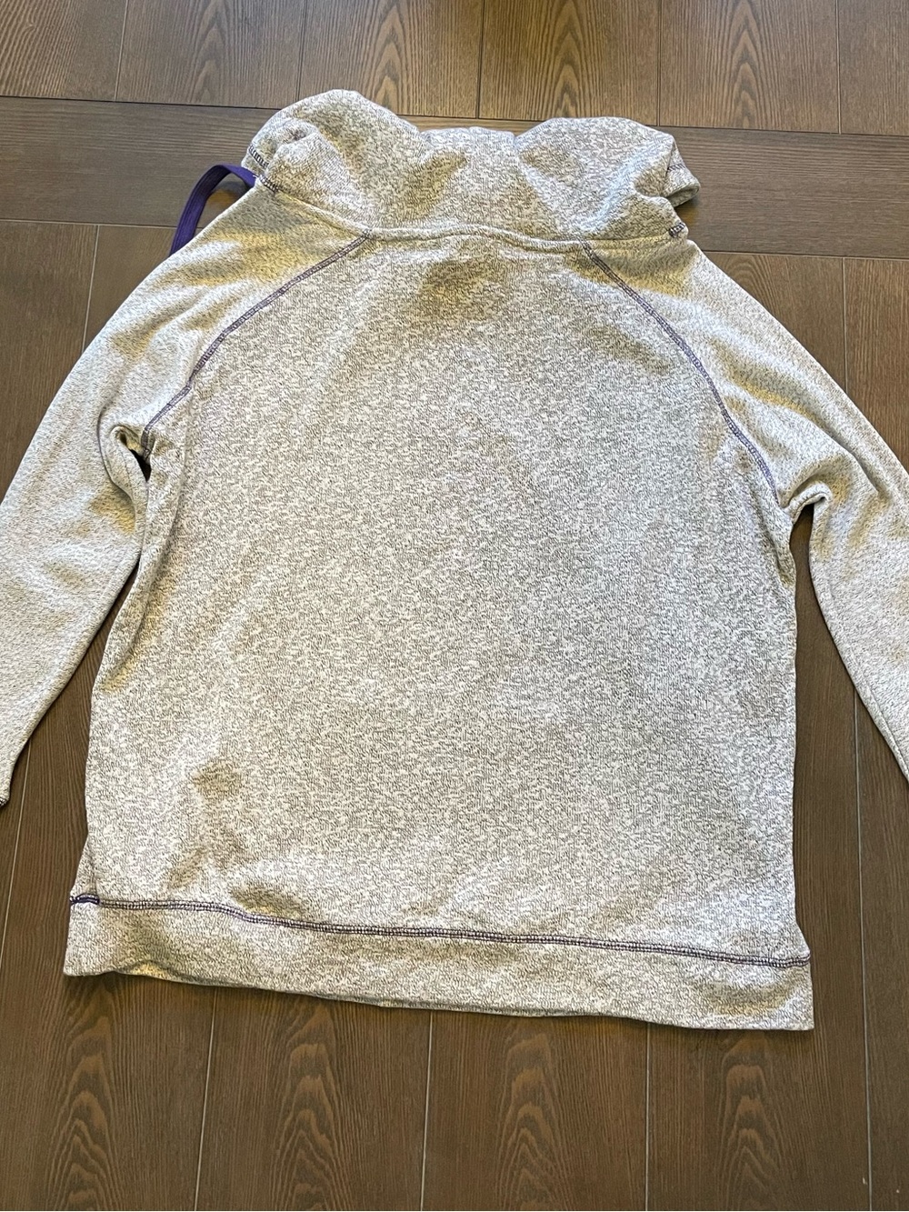 Wicked Gray Hoodie with Purple Accents - Picture 2 of 9